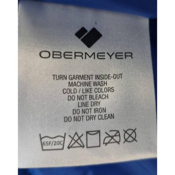 Obermeyer Ski Pants Teen Boys L (14/16) Summit Blue Brisk Extend Wear System NEW - Picture 6 of 12